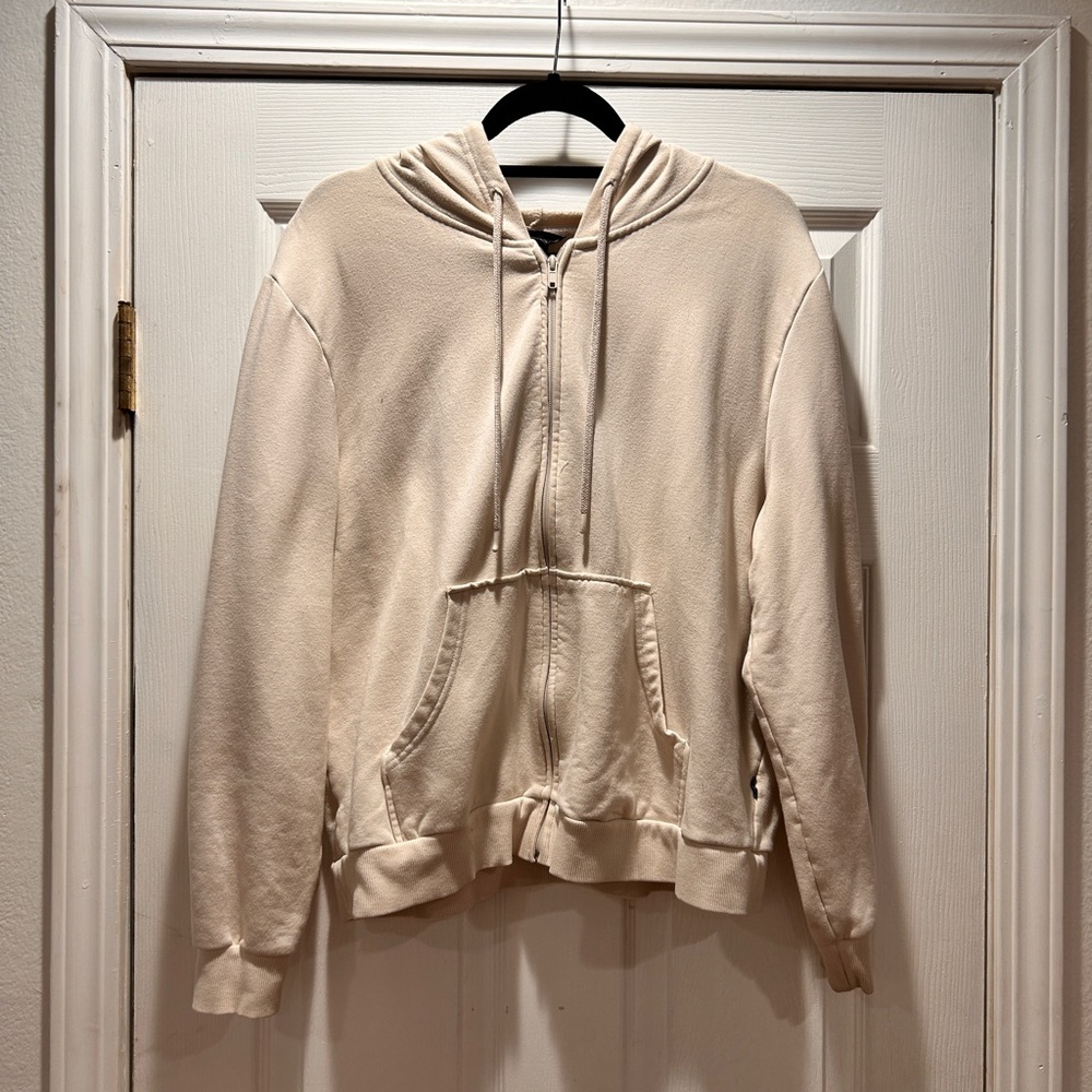 Zip up hoodie size XL